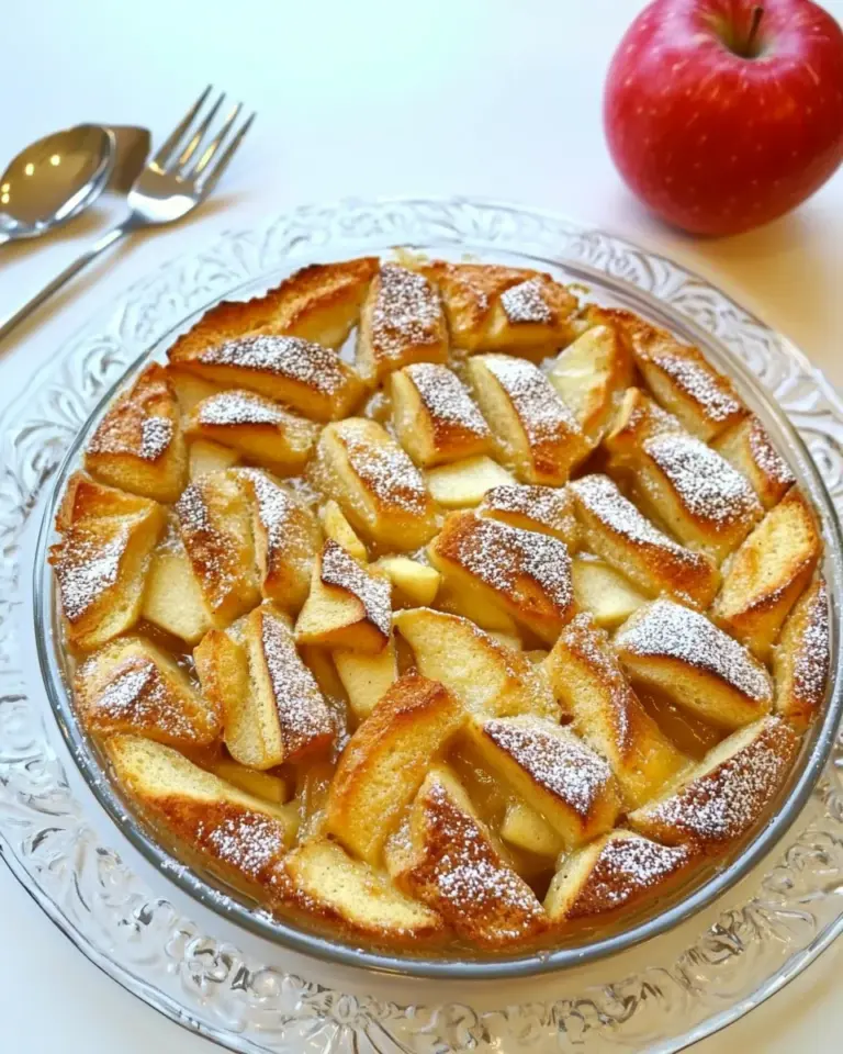 Abraham Lincoln Apple Bread Pudding