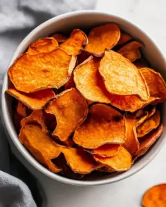 Air Fryer Sweet Potato Chips