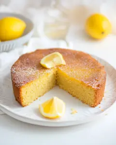 Almond Flour Lemon Cake