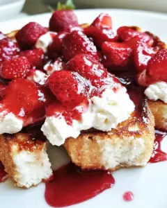 Angel Food Cake French Toast