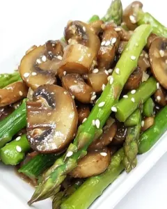 Asparagus Mushroom Stir-Fry