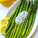 Asparagus with Caper Dill Sauce