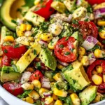 Avocado Tomato Corn Salad