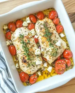 Baked Feta Chicken