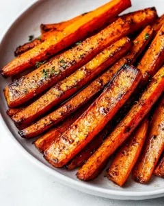 Balsamic Roasted Carrots