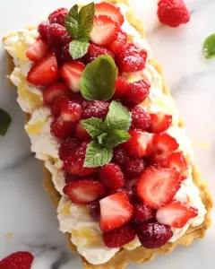 Berry Tart With Lemon Curd Mascarpone