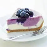Blueberry Crème Fraîche Cheesecake