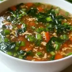 Bok Choy Egg Drop Soup