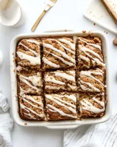 Brown Butter Apple Coffee Cake