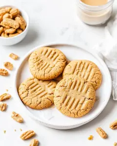 Brown Butter Peanut Butter Cookies