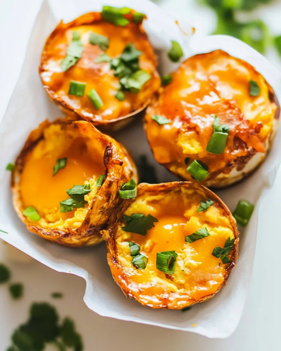Buffalo Chicken Egg Muffin