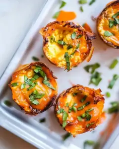 Buffalo Chicken Egg Muffin