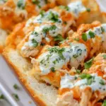 Buffalo Chicken French Bread