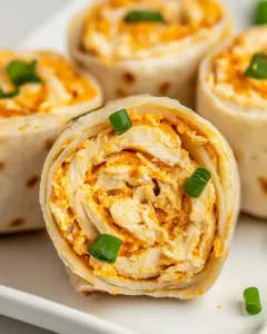 Buffalo Chicken Pinwheels
