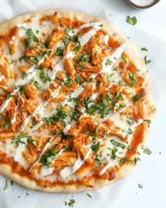 Buffalo Chicken Pizza