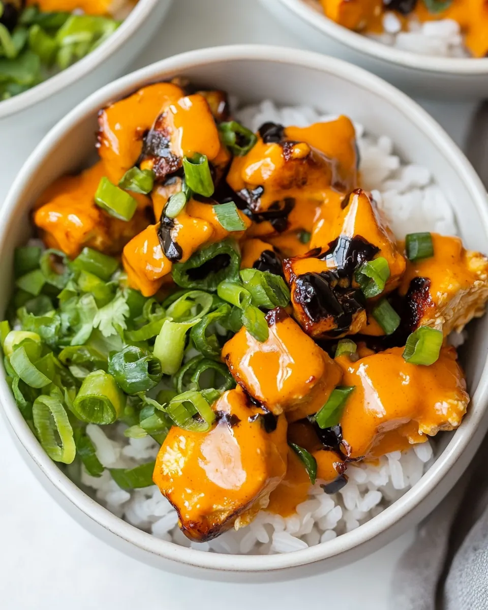 Buffalo Chicken Rice Bowls