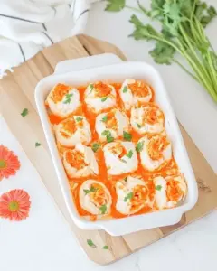 Buffalo Chicken Roll Ups