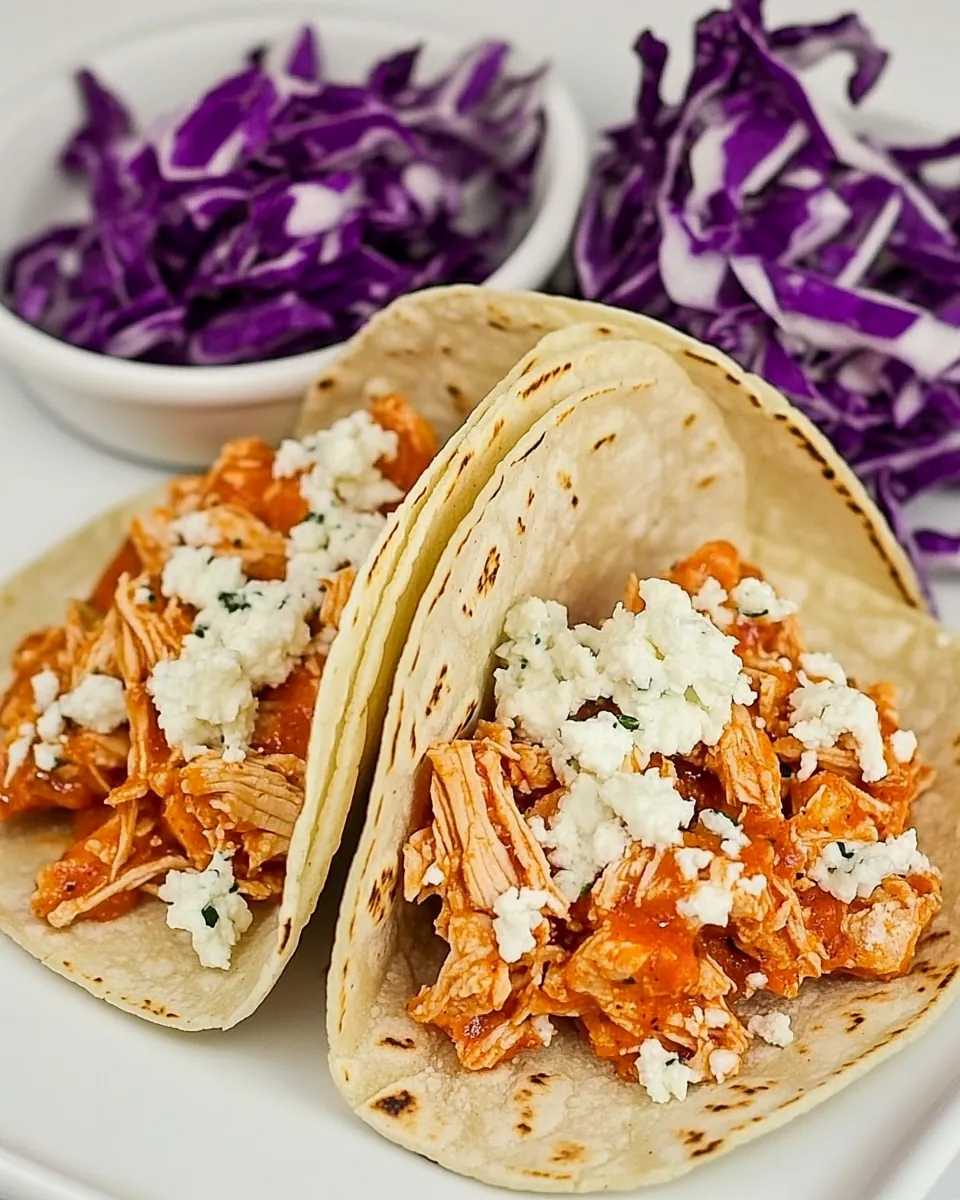 Buffalo Chicken Tacos