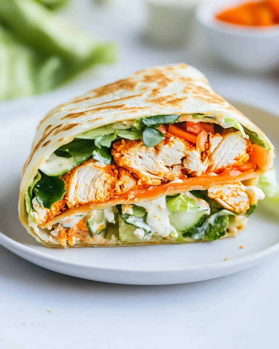 Buffalo Chicken Wrap