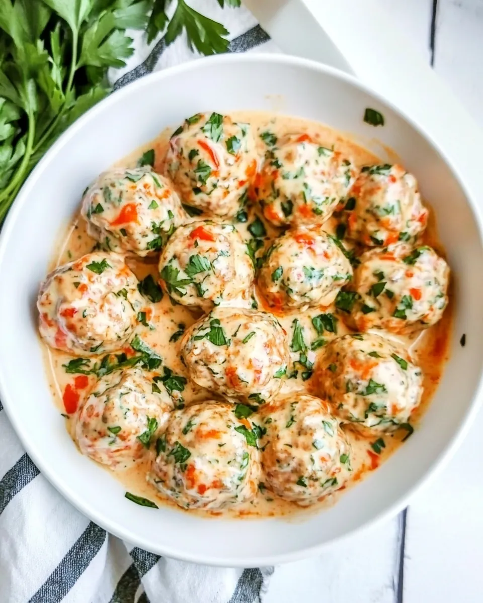 Buffalo Ranch Chicken Meatballs