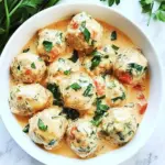 Buffalo Ranch Chicken Meatballs