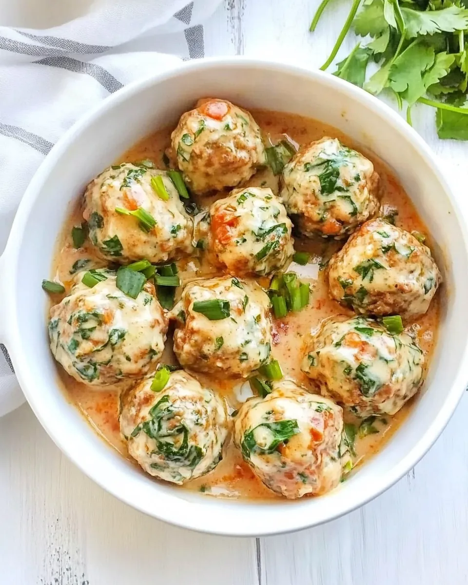 Buffalo Ranch Chicken Meatballs