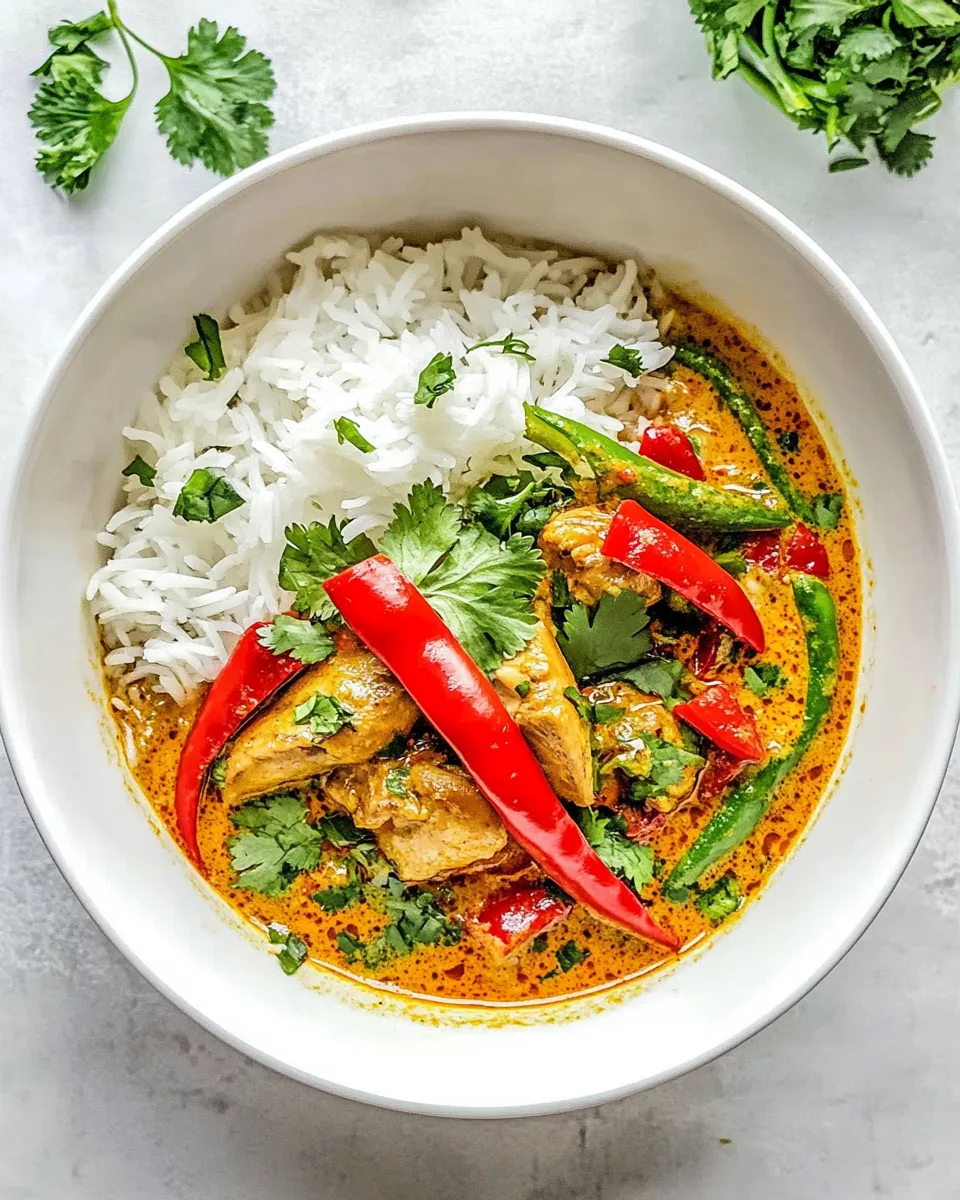 Chicken Panang Curry