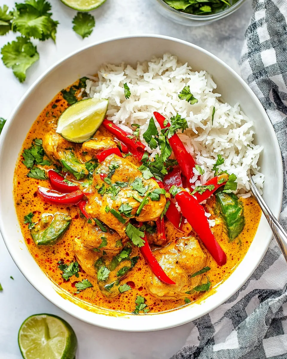 Chicken Panang Curry