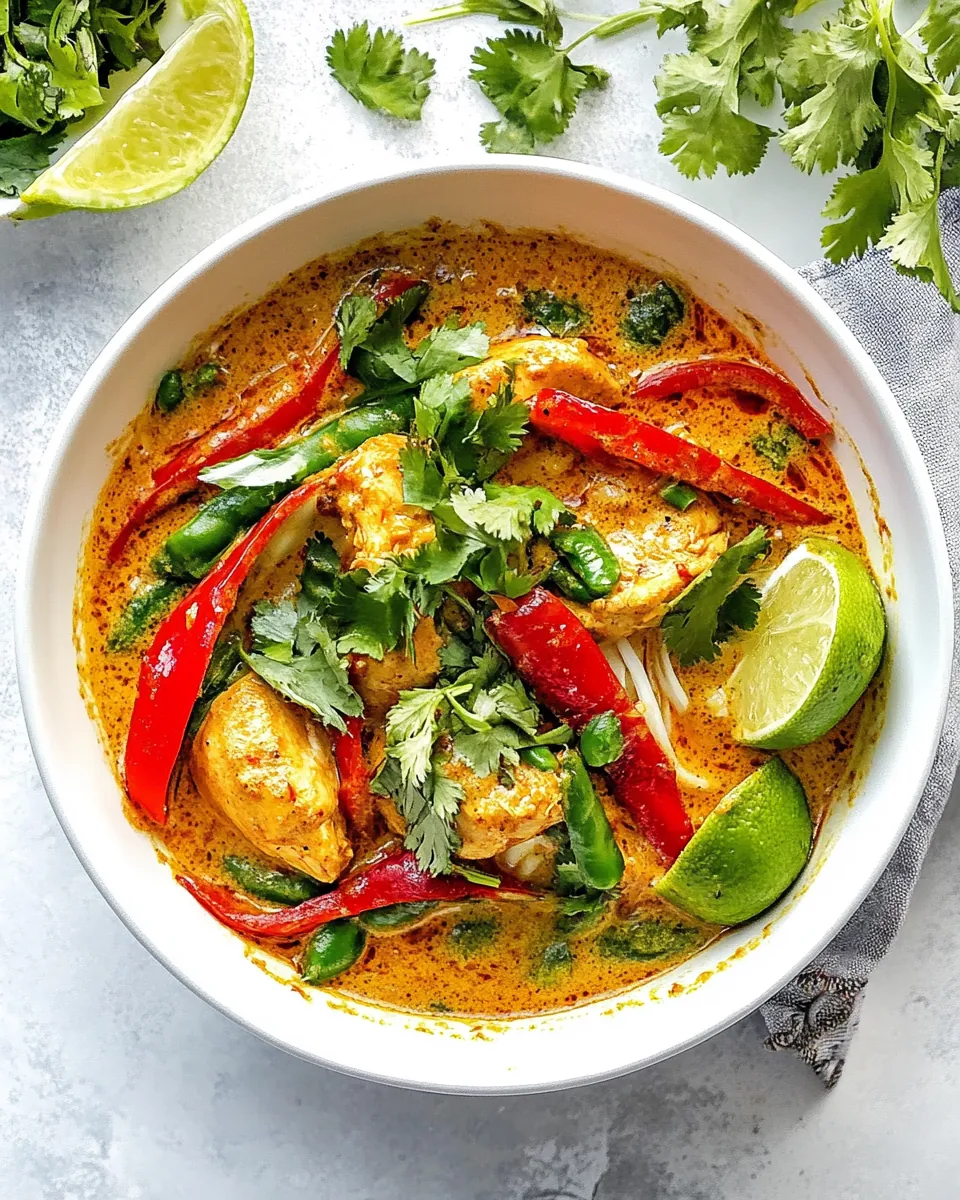 Chicken Panang Curry