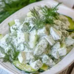 Creamy Cucumber and Feta Salad