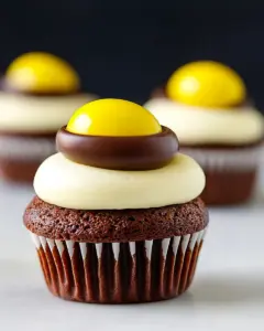 Cadbury Creme Egg Cupcakes