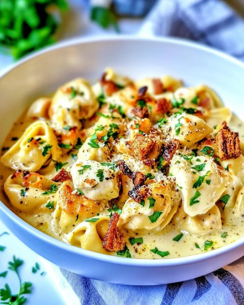 Caesar Chicken Tortellini