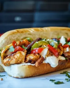 Cajun Chicken and Andouille Subs