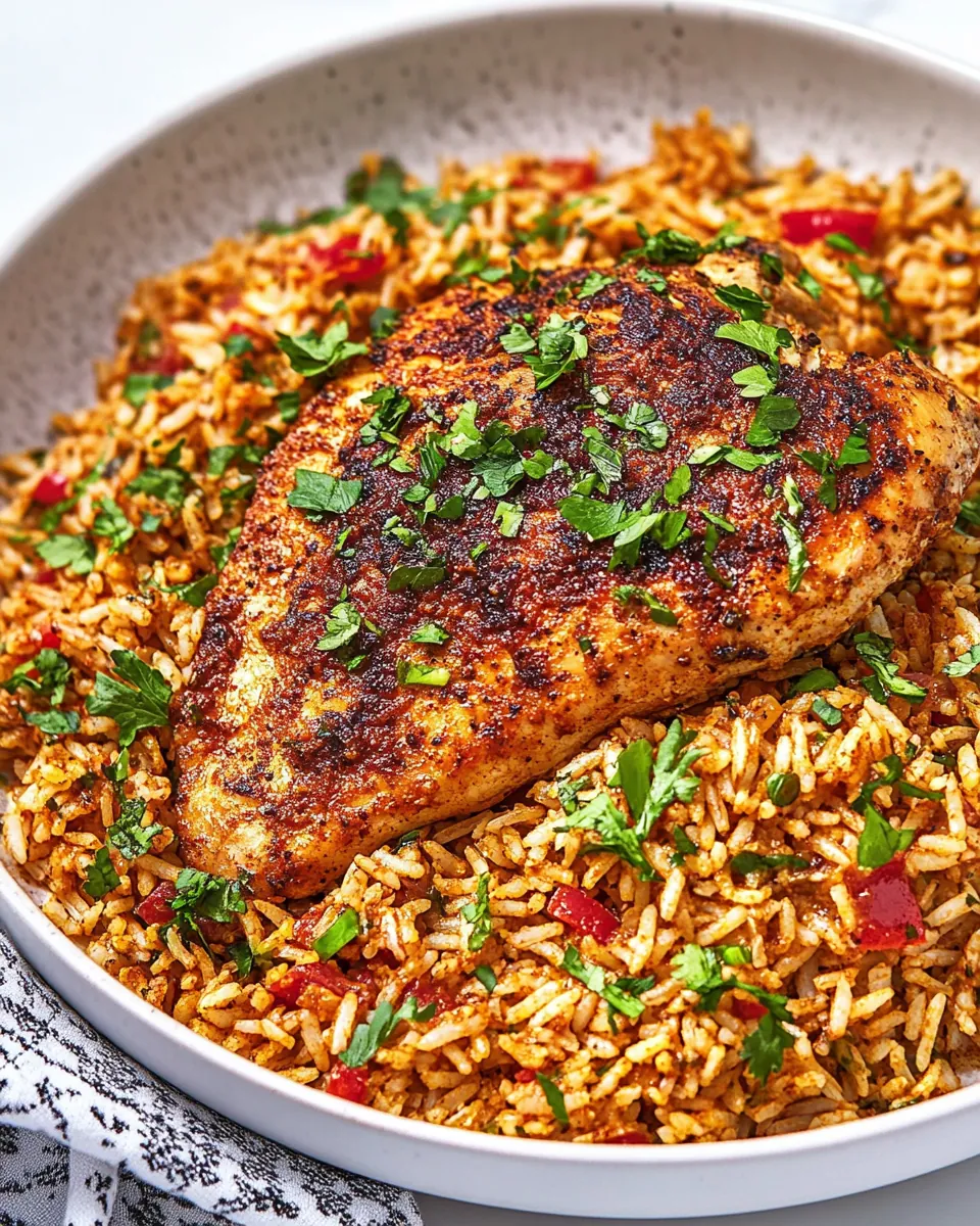 Cajun Chicken Rice