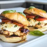 Caprese Chicken Sandwiches