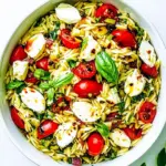 Caprese Orzo Salad