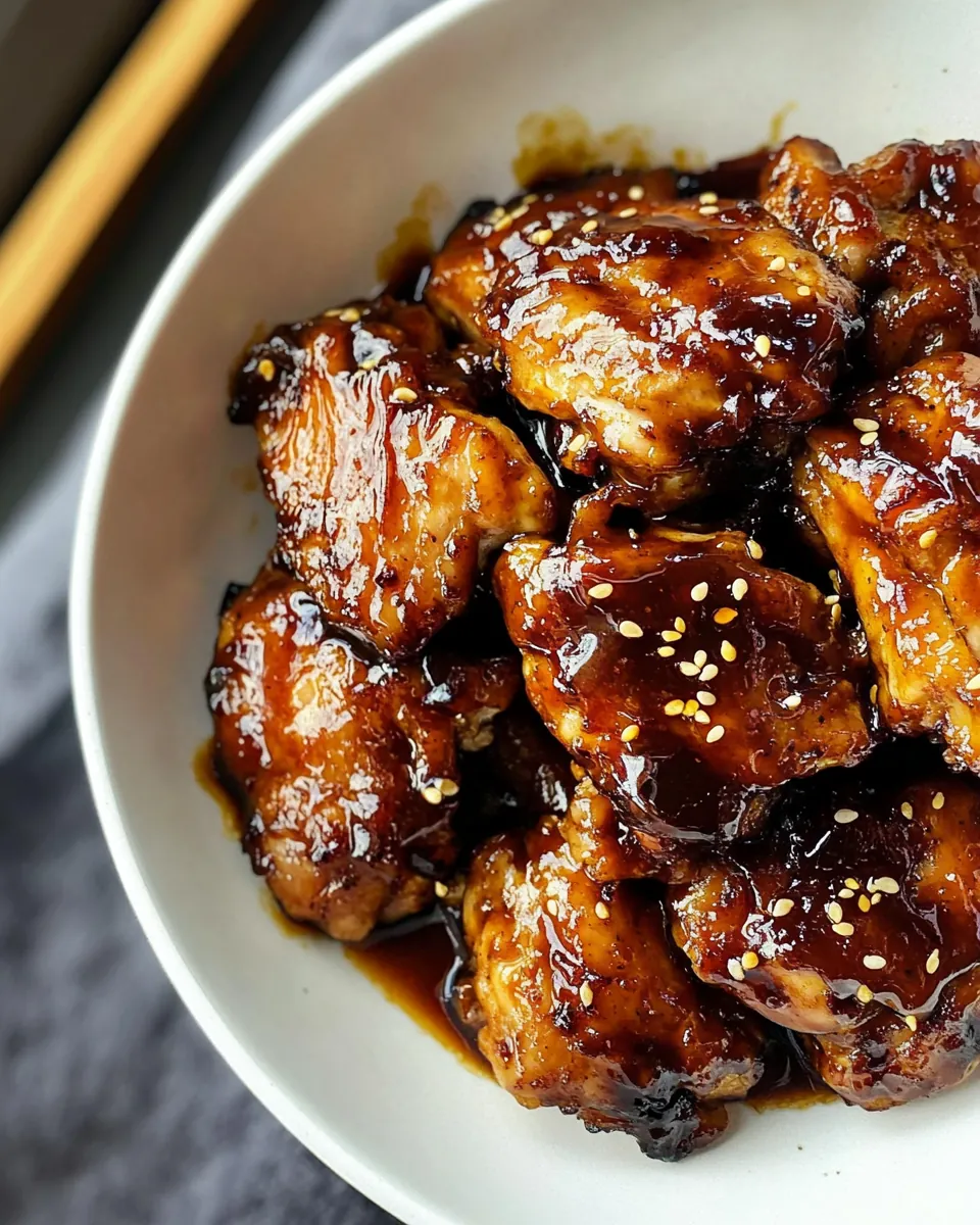 Caramel Chicken