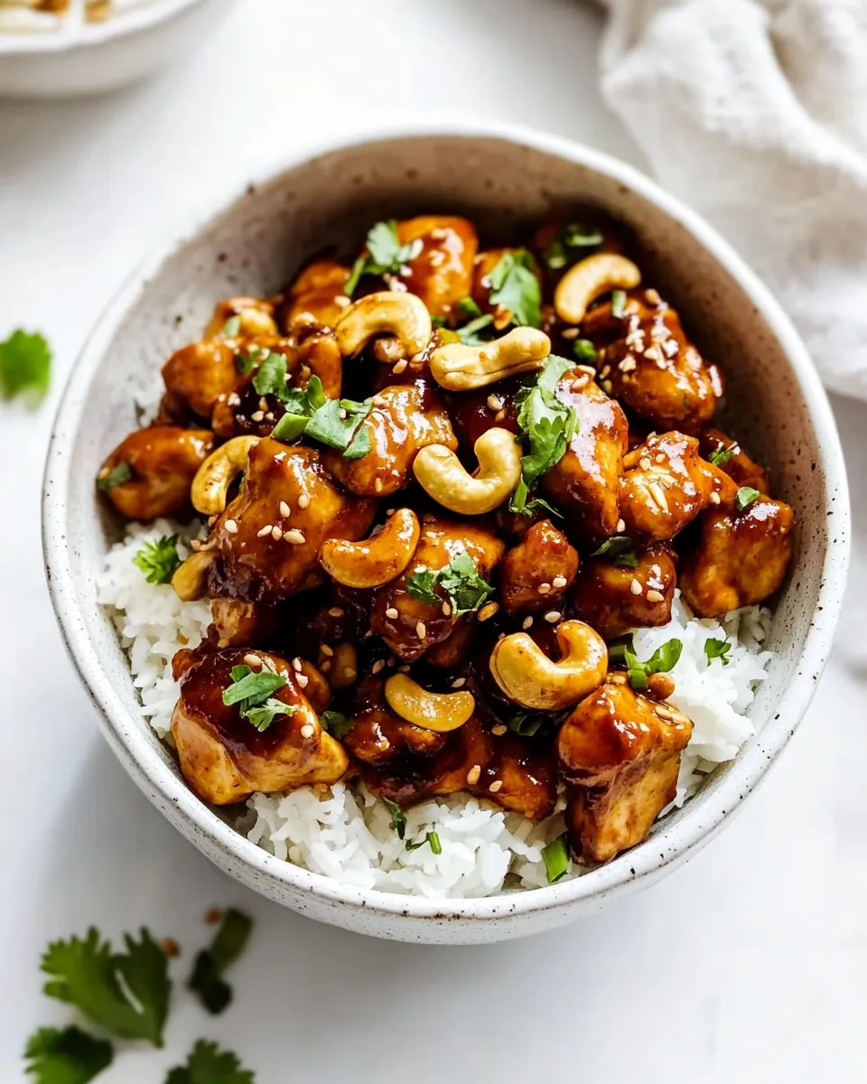 Cashew Chicken