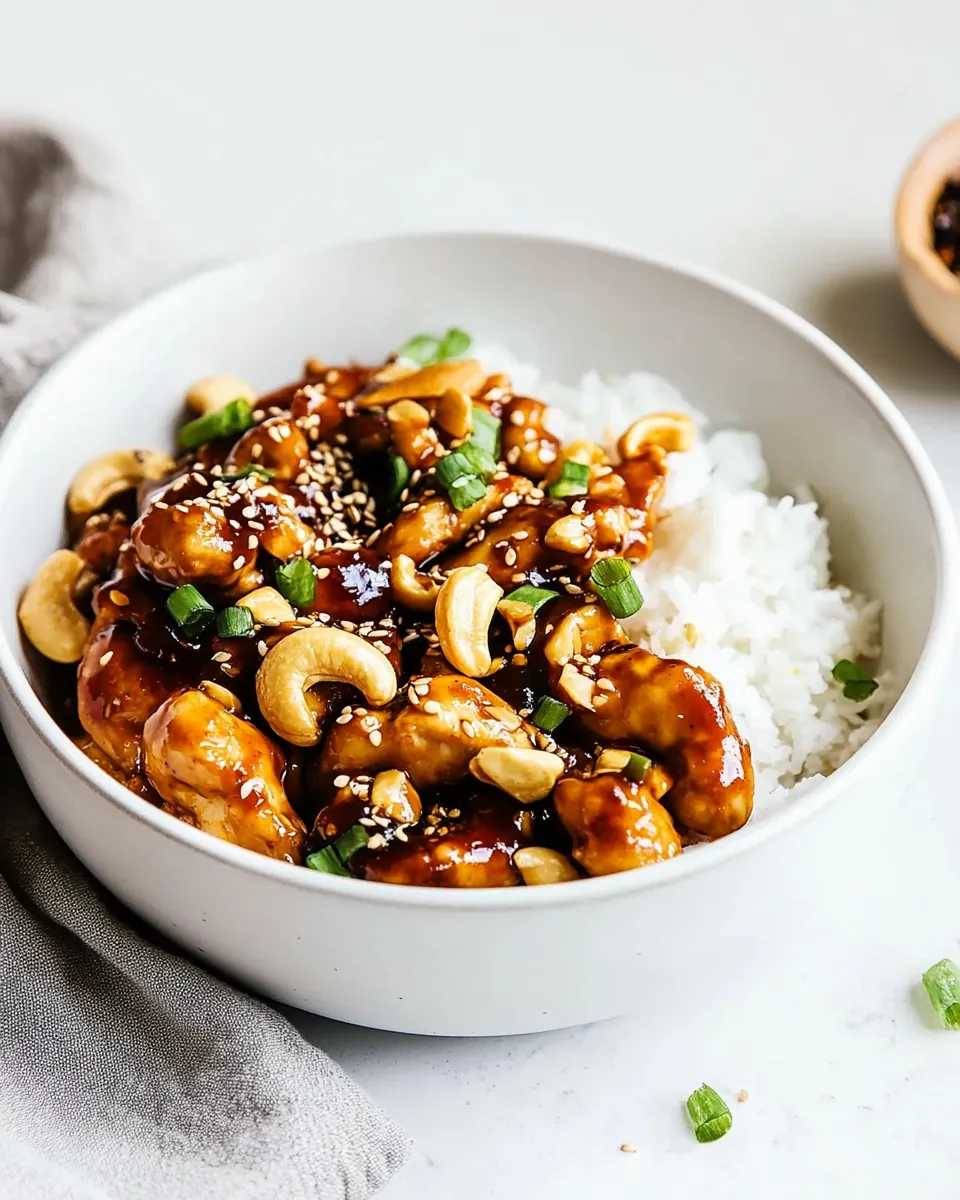 Cashew Chicken