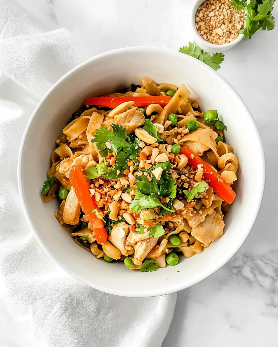 Cashew Chicken Pad Thai