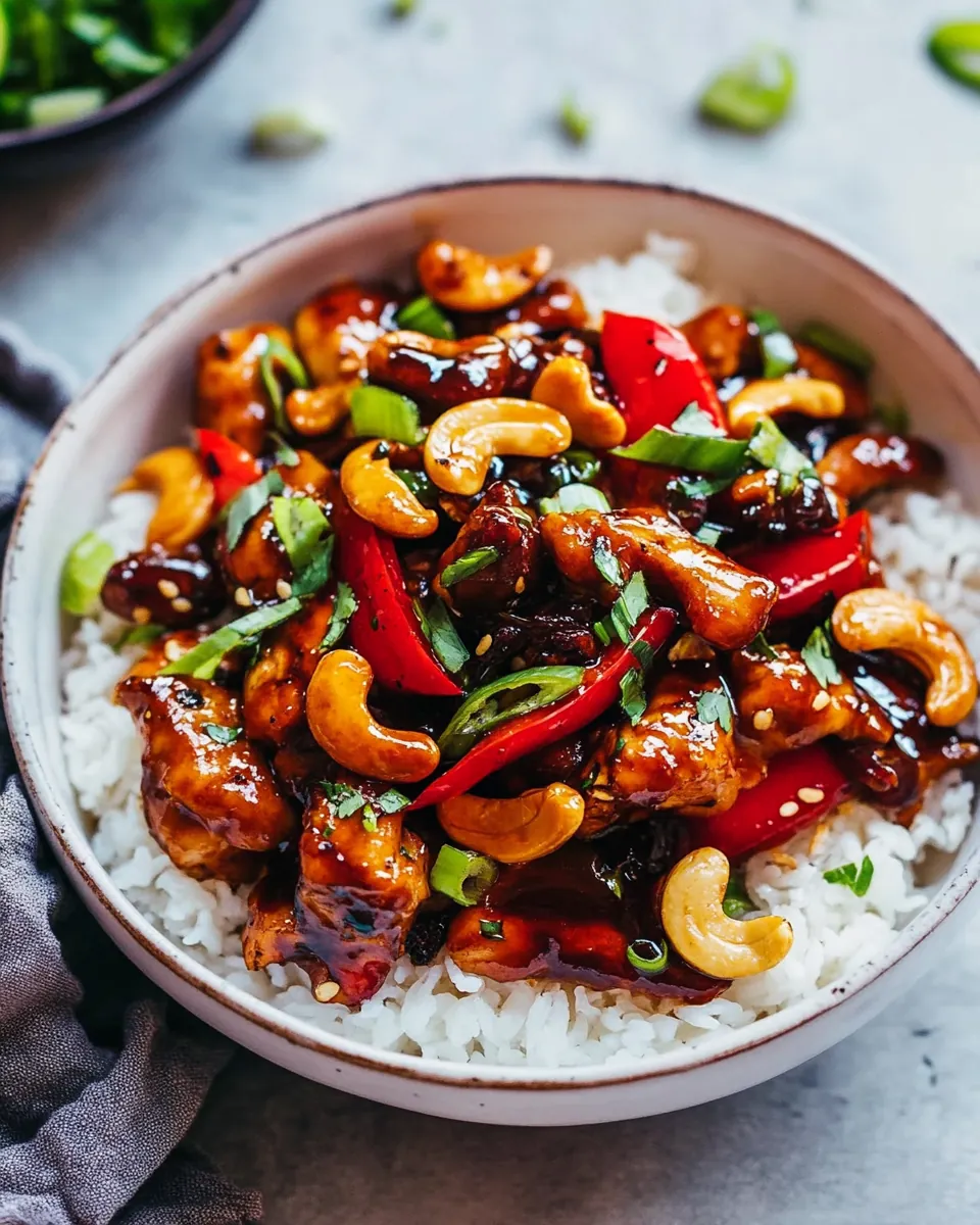 Cashew Chicken