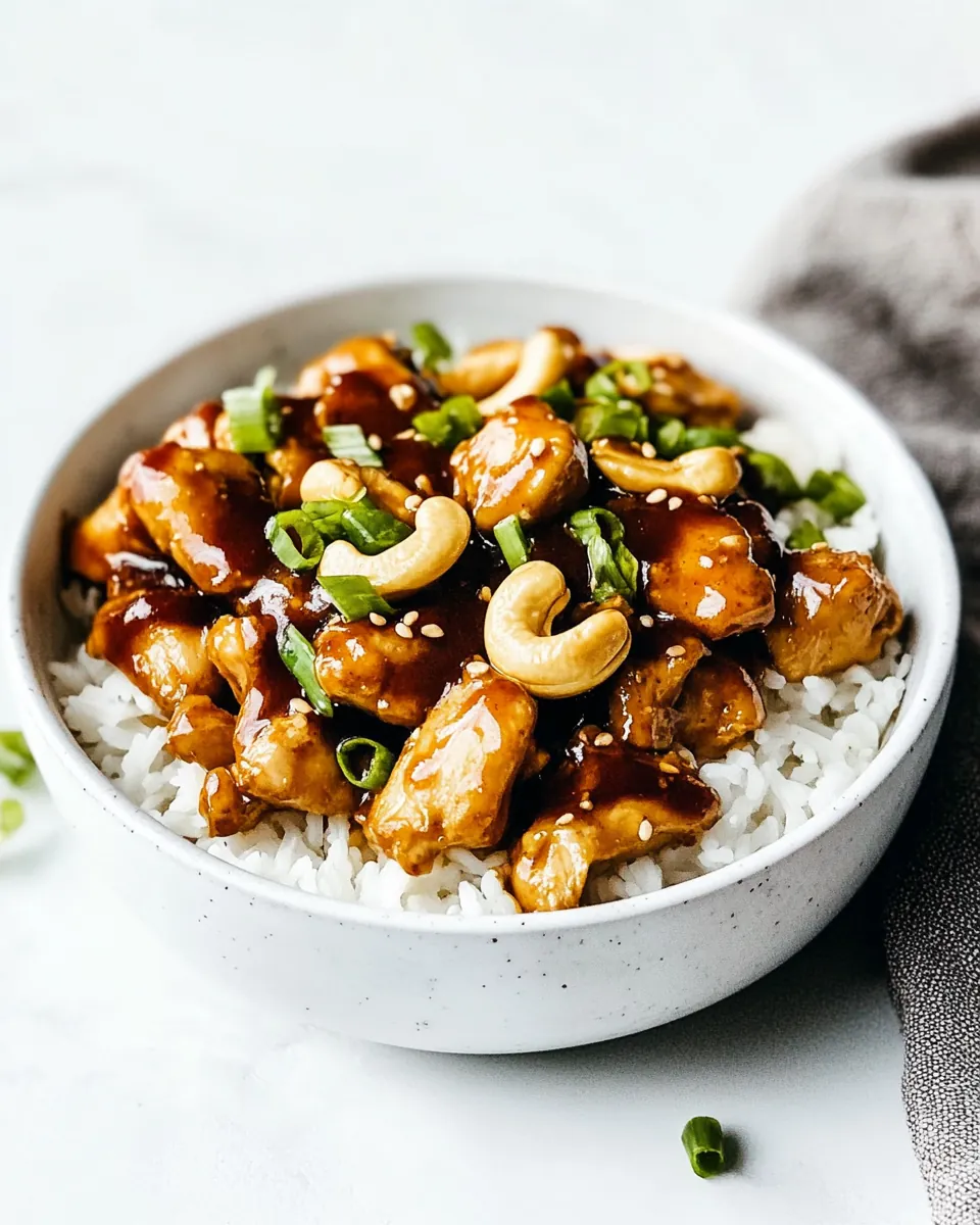 Cashew Chicken