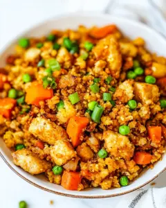 Cauliflower Chicken Fried Rice
