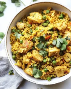 Cauliflower Rice Chicken Biryani