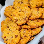 Cheddar Pecan Almond Crisps
