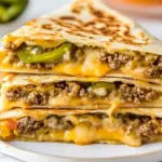 Cheeseburger Quesadillas