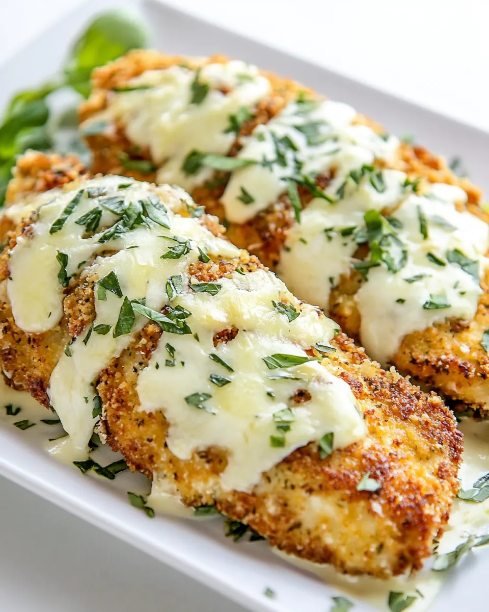 Crusted Chicken Romano