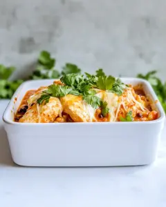 Cheesy Bean Salsa Chicken