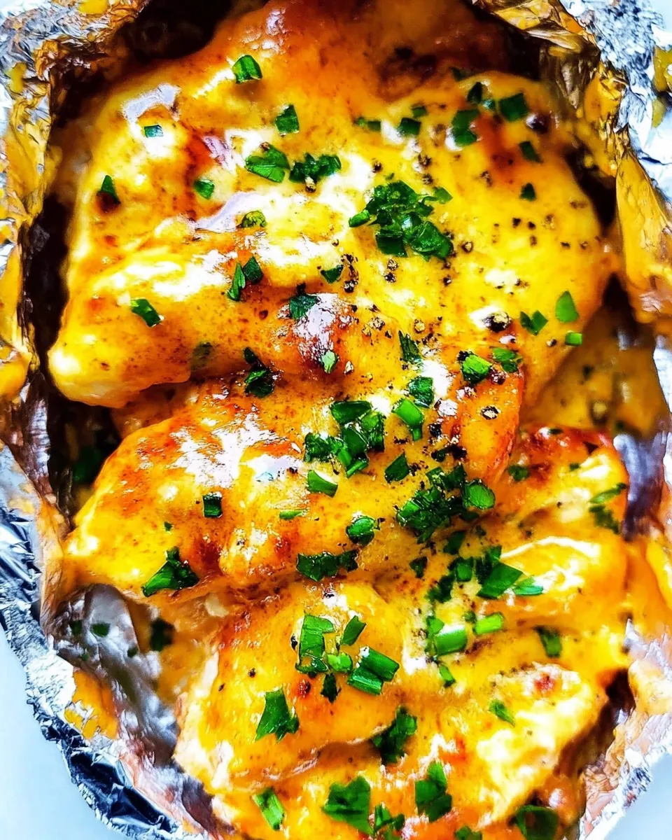 Cheesy Buffalo Chicken Packet