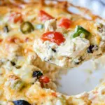 Cheesy Chicken Enchilada Dip